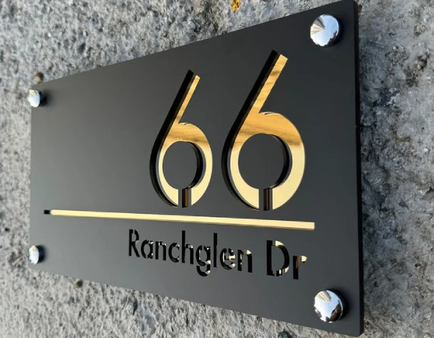 House Signage Board Design