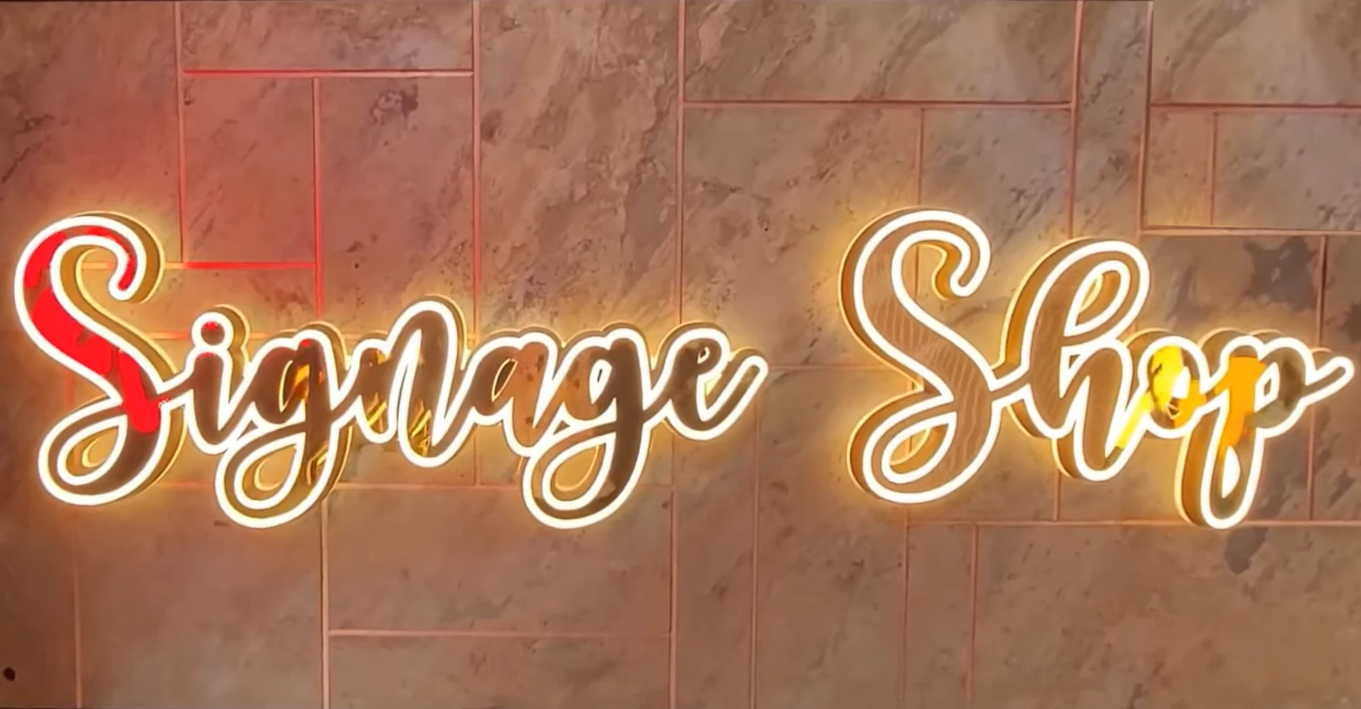 Exclusive Shop Name Board Design by Oman Signages