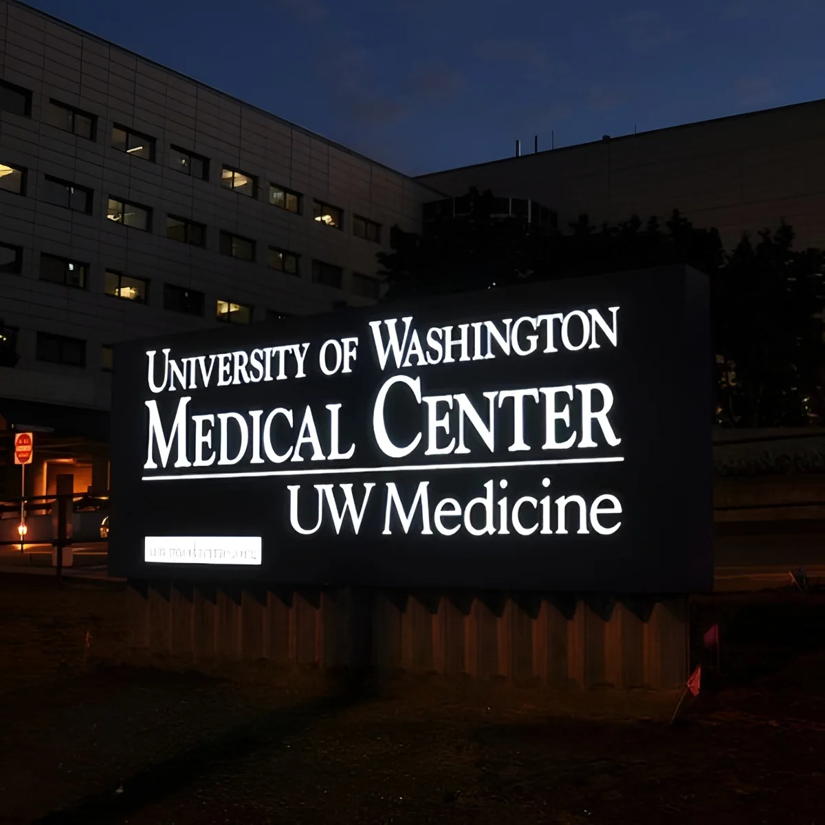 Hospital Sign Board