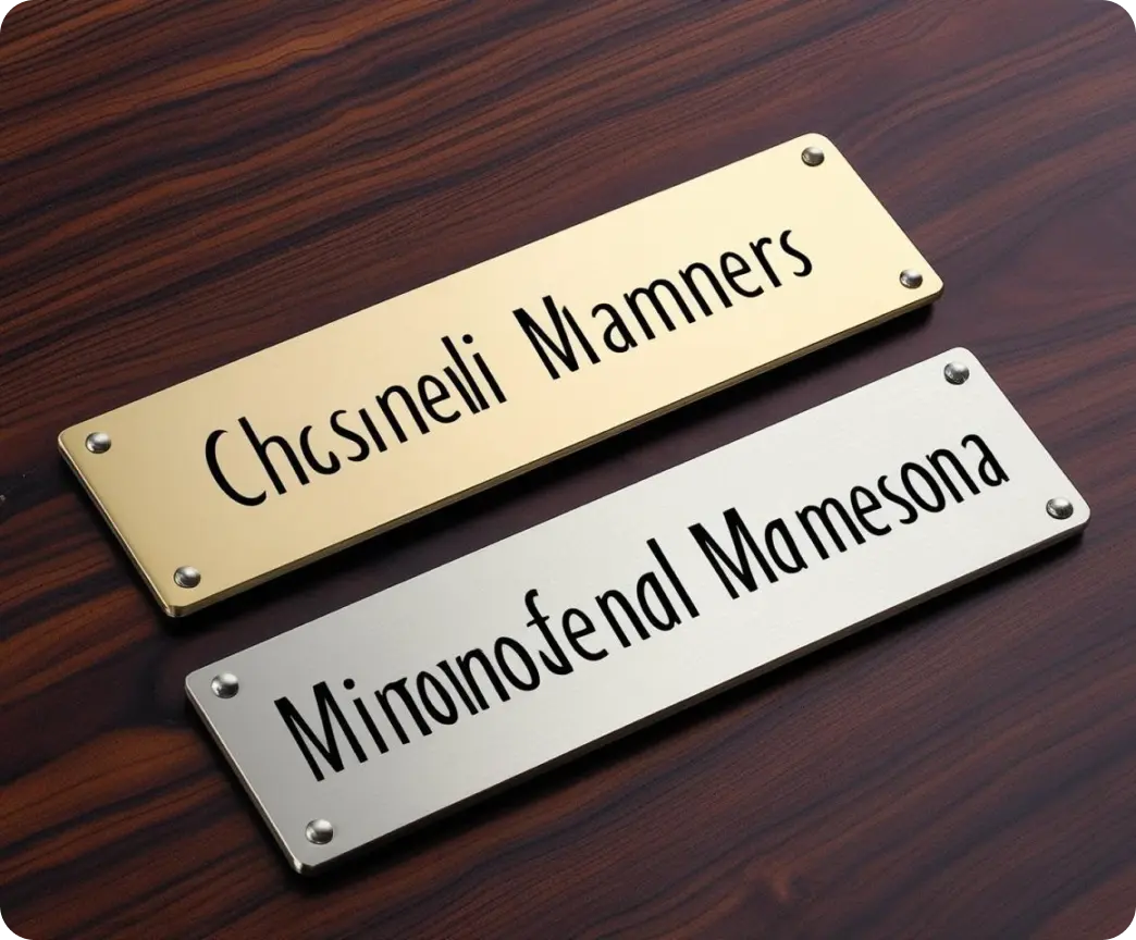 Premium name-palets Sign Boards - Oman Signages