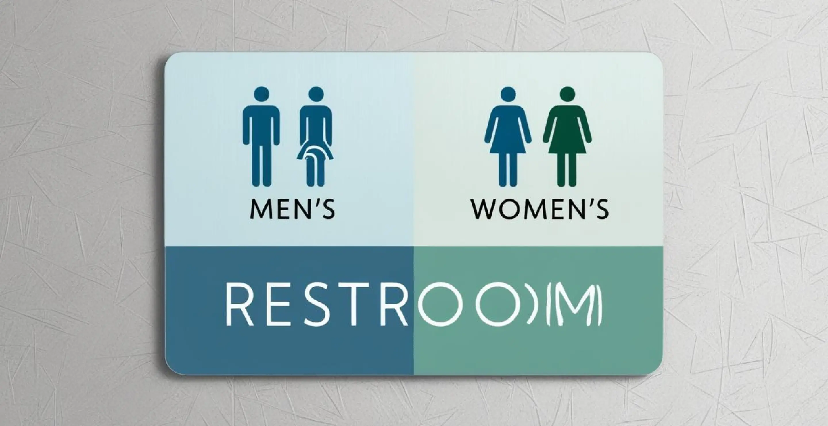 Toilet/Restroom Signage In Muscat
