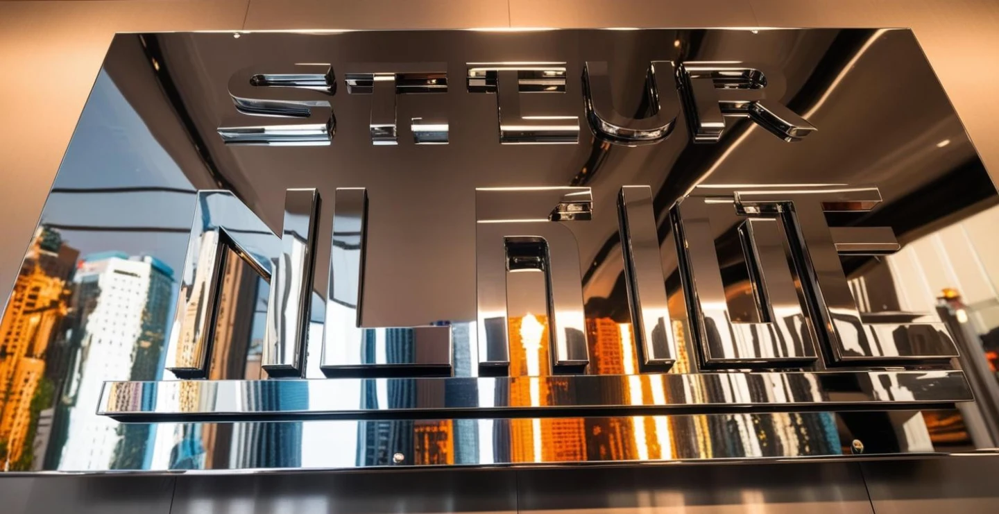 Stainless steel sign board manufacturer Muscat